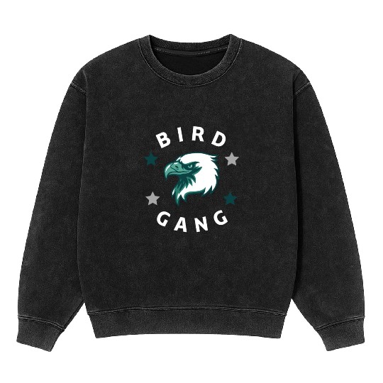 Eagle Bird Gang Funny Philadelphia Mineral Wash Sweatshirts