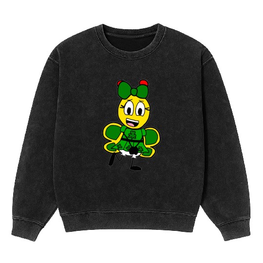 St Patrick s Day Belle Mineral Wash Sweatshirts