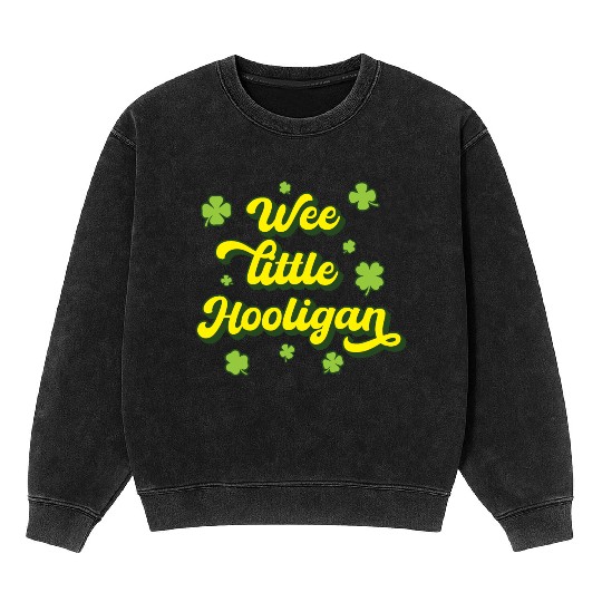 Wee Little Hooligan Mineral Wash Sweatshirts