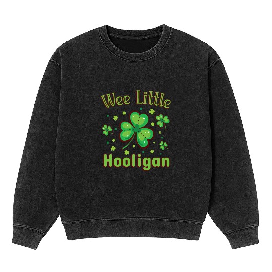 Wee Little Hooligan Mineral Wash Sweatshirts