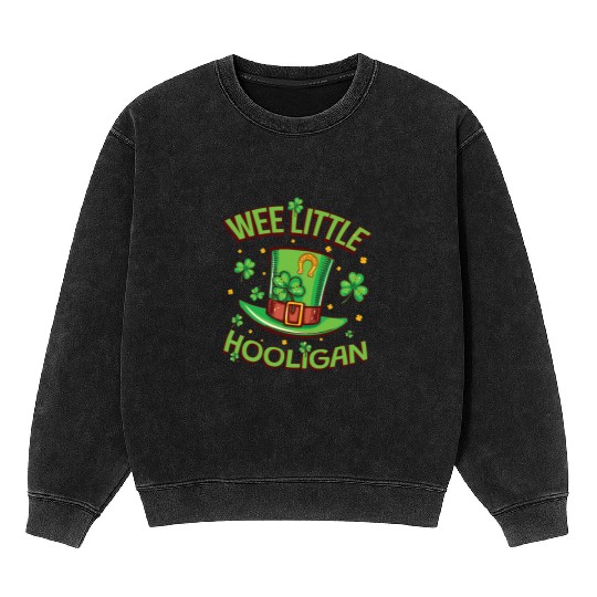 Wee Little Hooligan Mineral Wash Sweatshirts
