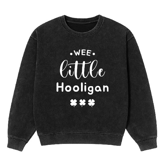 Wee Little Hooligan Mineral Wash Sweatshirts