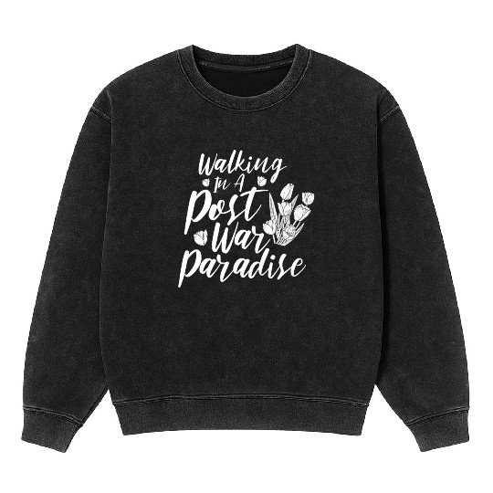 Tulip Gardening Tulips Mineral Wash Sweatshirts