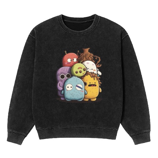 my imaginary friends Mineral Wash Sweatshirts