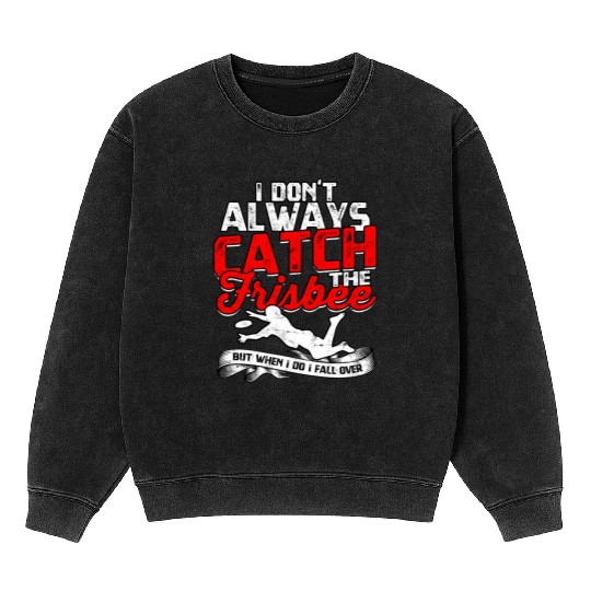 Ultimate Frisbee Importanter Disc Golf Ultimate Mineral Wash Sweatshirts