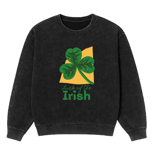 Luck of the Irish Mineral Wash Sweatshirts