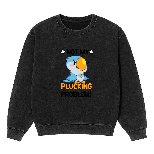 Chicken Mean Pet Plucking Angry Farm Animal Mineral Wash Sweatshirts