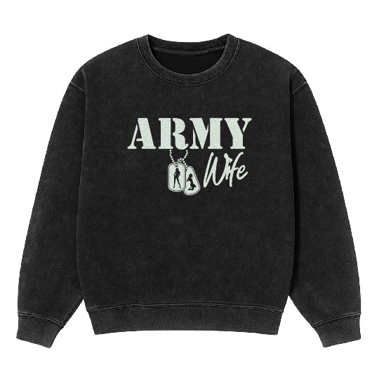 Soldier | Army Wife Mineral Wash Sweatshirts | Army Wife Mineral Wash Sweatshirts