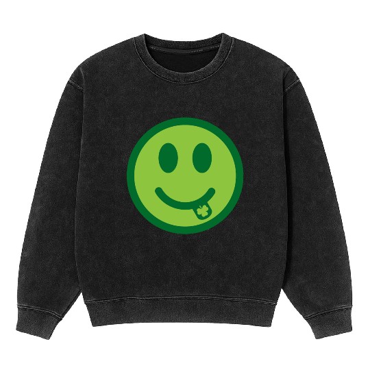 st patricks day - funny Mineral Wash Sweatshirts