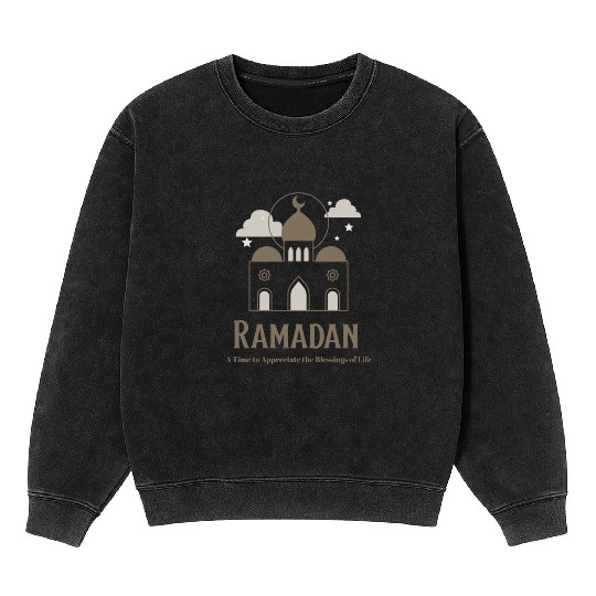 Ramadan Mineral Wash Sweatshirts