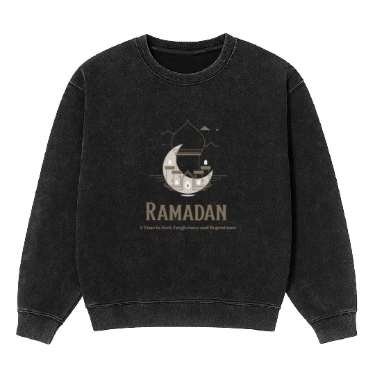 Ramadan Mineral Wash Sweatshirts