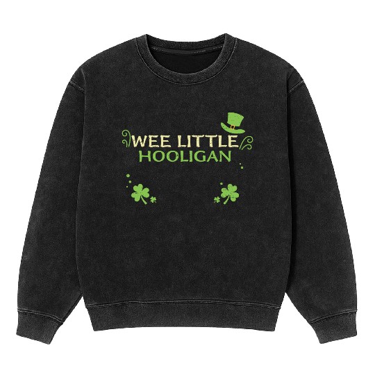 Wee Little Hooligan Mineral Wash Sweatshirts