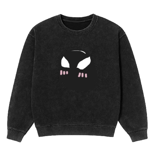 cute venom Mineral Wash Sweatshirts