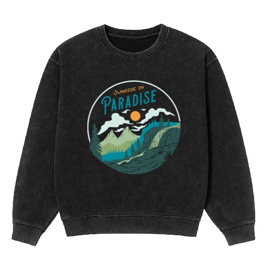 Sunrise in Paradise Mineral Wash Sweatshirts