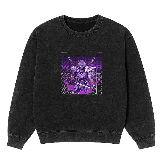 Warrior Samurai Mineral Wash Sweatshirts