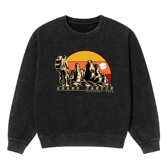 Good Sun Set And Relax Place New Mineral Wash Sweatshirts