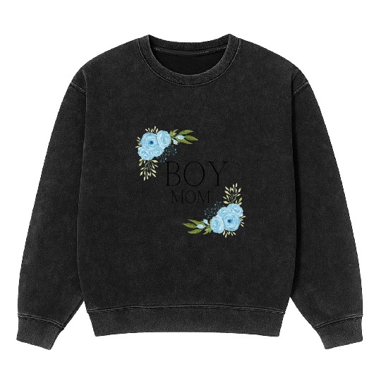 Boy mom Mineral Wash Sweatshirts