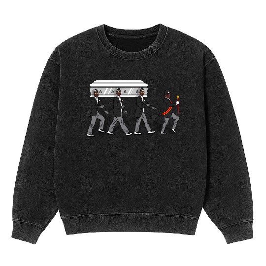 Coffin Dance Mineral Wash Sweatshirts