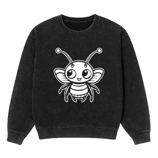Bug Beetle Insect Mineral Wash Sweatshirts