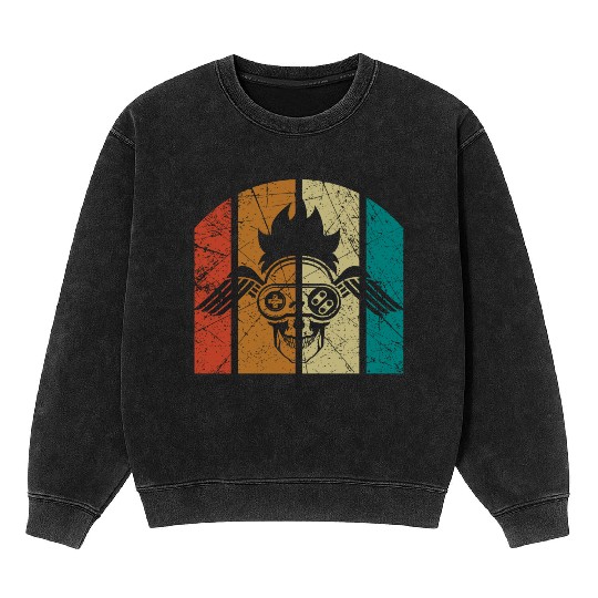 Gaming Boss Mineral Wash Sweatshirts