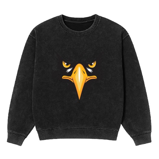 Angry bird Mineral Wash Sweatshirts