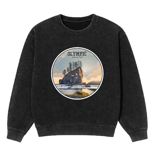 Olympic National Park Mineral Wash Sweatshirts