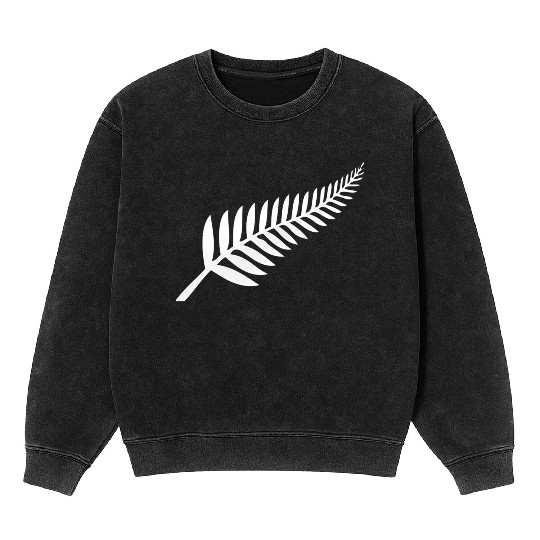 New Zealand Silver Fern Kiwi Pride Mineral Wash Sweatshirts