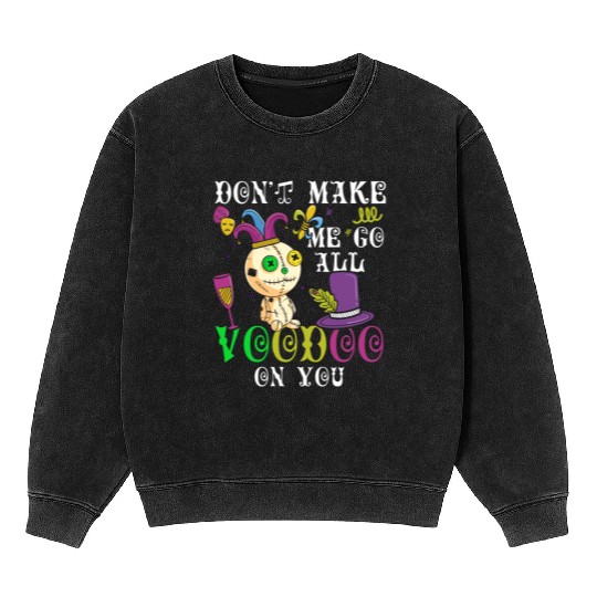 Carnival New Orleans Fool Mineral Wash Sweatshirts