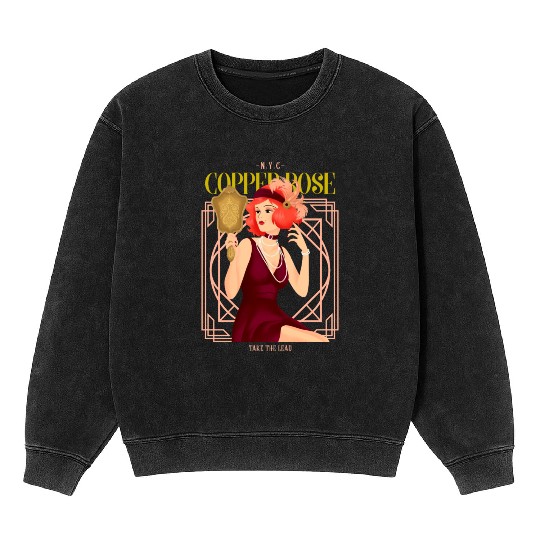 Nyc Copper Rose The Great Gatsby Mineral Wash Sweatshirts