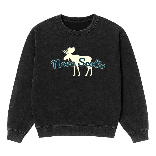 Nova Scotia Moose Or Mineral Wash Sweatshirts