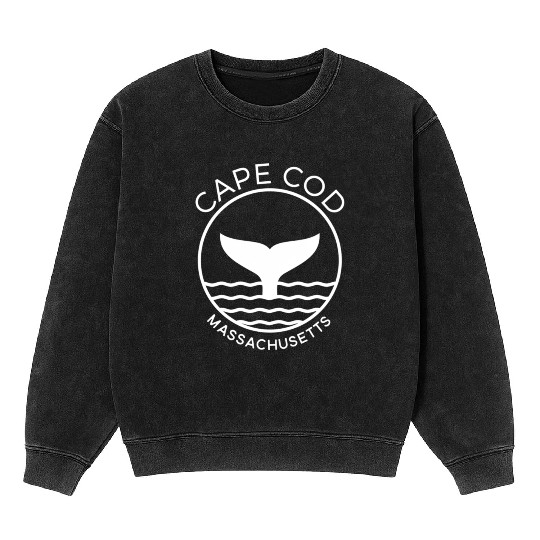 Cape Cod Whale Watch Mineral Wash Sweatshirts