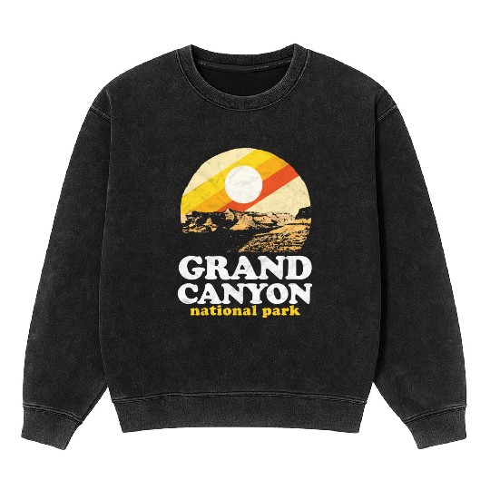 Grand Canyon Eighties Mineral Wash Sweatshirts