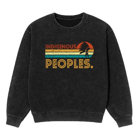 Indigenous Peoples Day Mineral Wash Sweatshirts