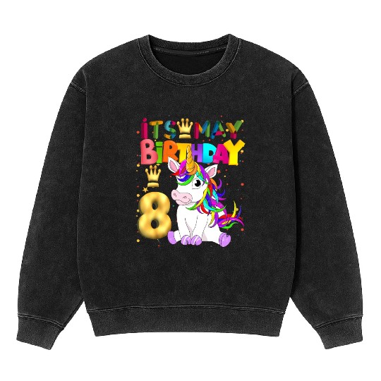 Uorn Party Animal 8Th Uorn Mineral Wash Sweatshirts