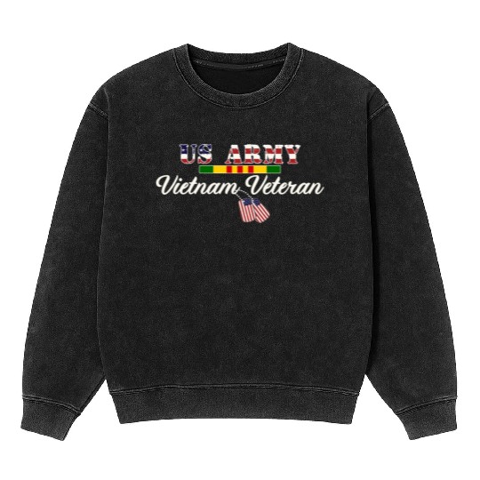 US Army Vietnam Veteran Mineral Wash Sweatshirts