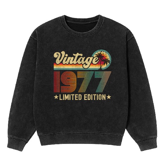 46 1977 46Th Mineral Wash Sweatshirts