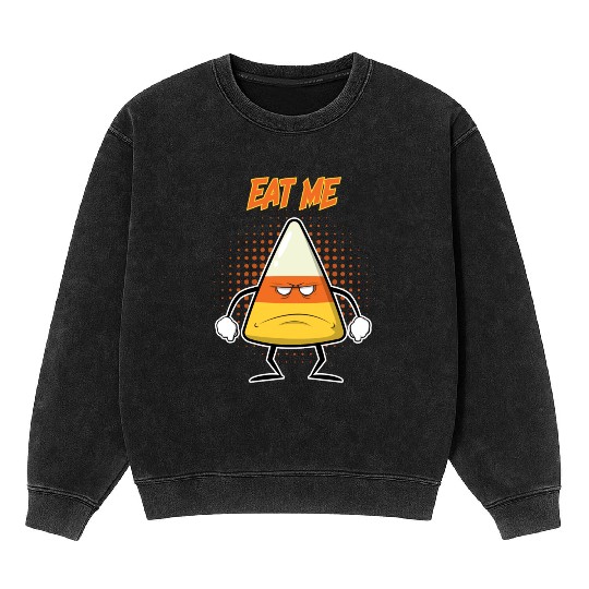 Mean Candy Corn Mineral Wash Sweatshirts