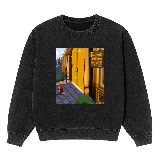 Polarania Paradise Estate! Mineral Wash Sweatshirts