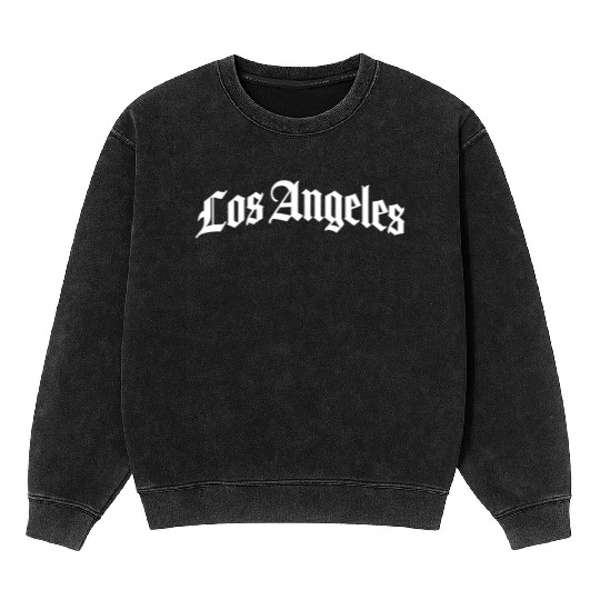 Los Angeles California Mineral Wash Sweatshirts