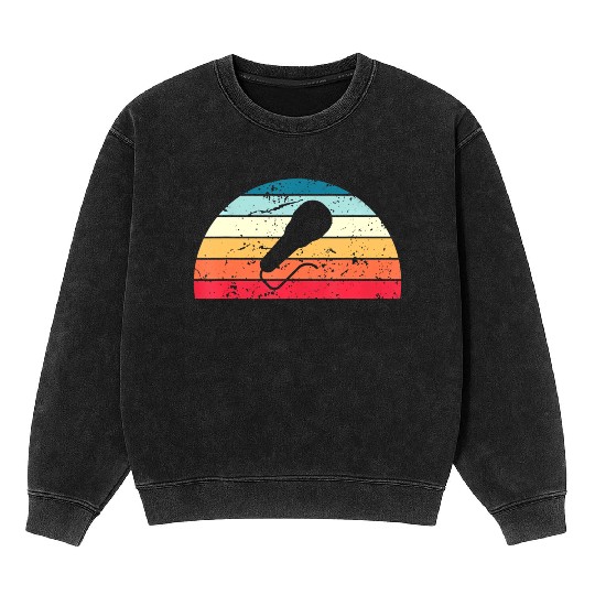 Karaoke Sunset distressed Sunrise Mineral Wash Sweatshirts
