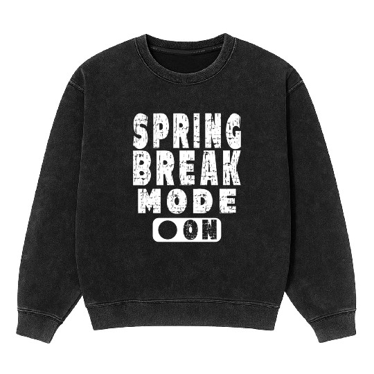 Spring Break Mode On Vintage Mineral Wash Sweatshirts