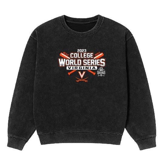 College World Series 2023 Baseball CWS Mineral Wash Sweatshirts