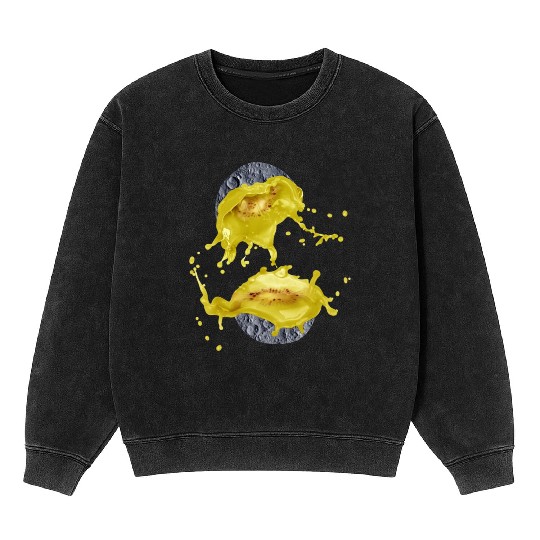 Natural Fruit,LUNAR FRUIT KIWI Mineral Wash Sweatshirts