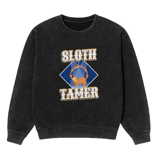 Sloth Tamer Mineral Wash Sweatshirts