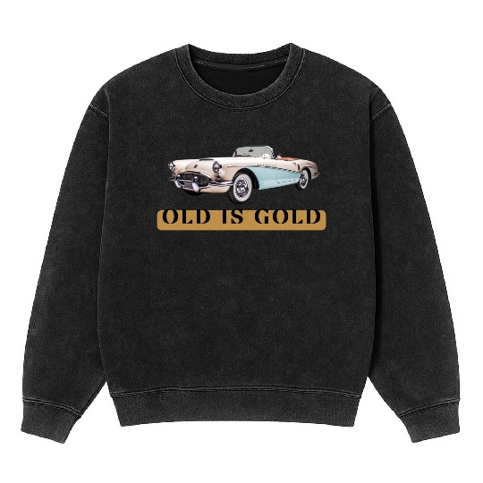 OLD IS GOLD Mineral Wash Sweatshirts