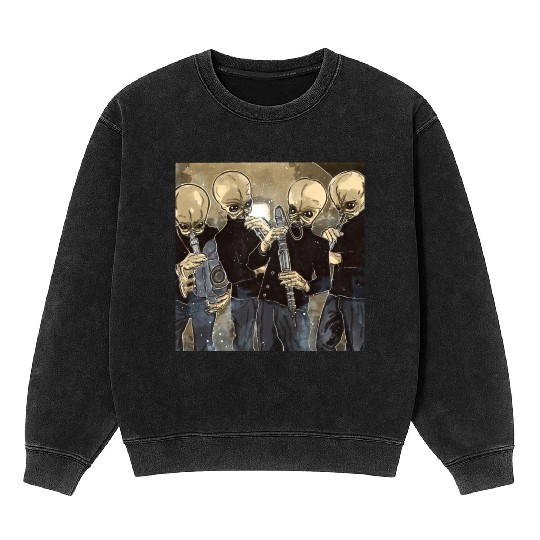 Cantina Band Mos Eisley Mineral Wash Sweatshirts