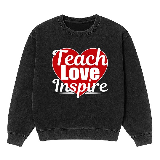 Teacher teacher teaching student aesthetic Mineral Wash Sweatshirts