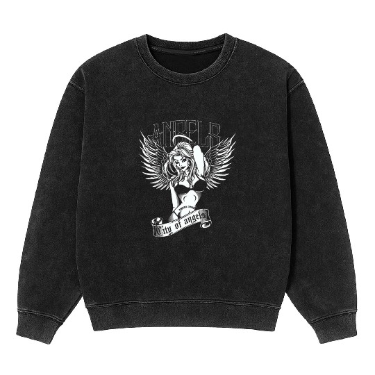 Angels - City of Angels collection Mineral Wash Sweatshirts