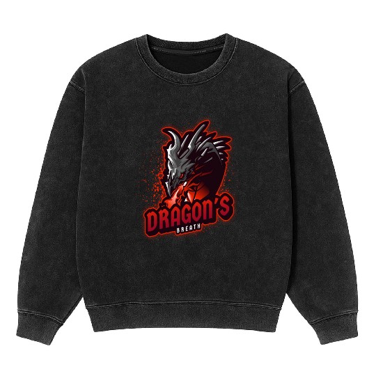 Dragon T ShirtDragon s Breath Mineral Wash Sweatshirts