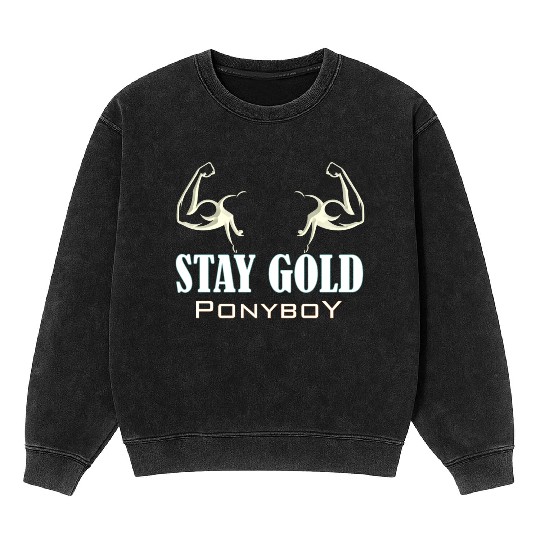 Gym Stay Gold Ponyboy Mineral Wash Sweatshirts